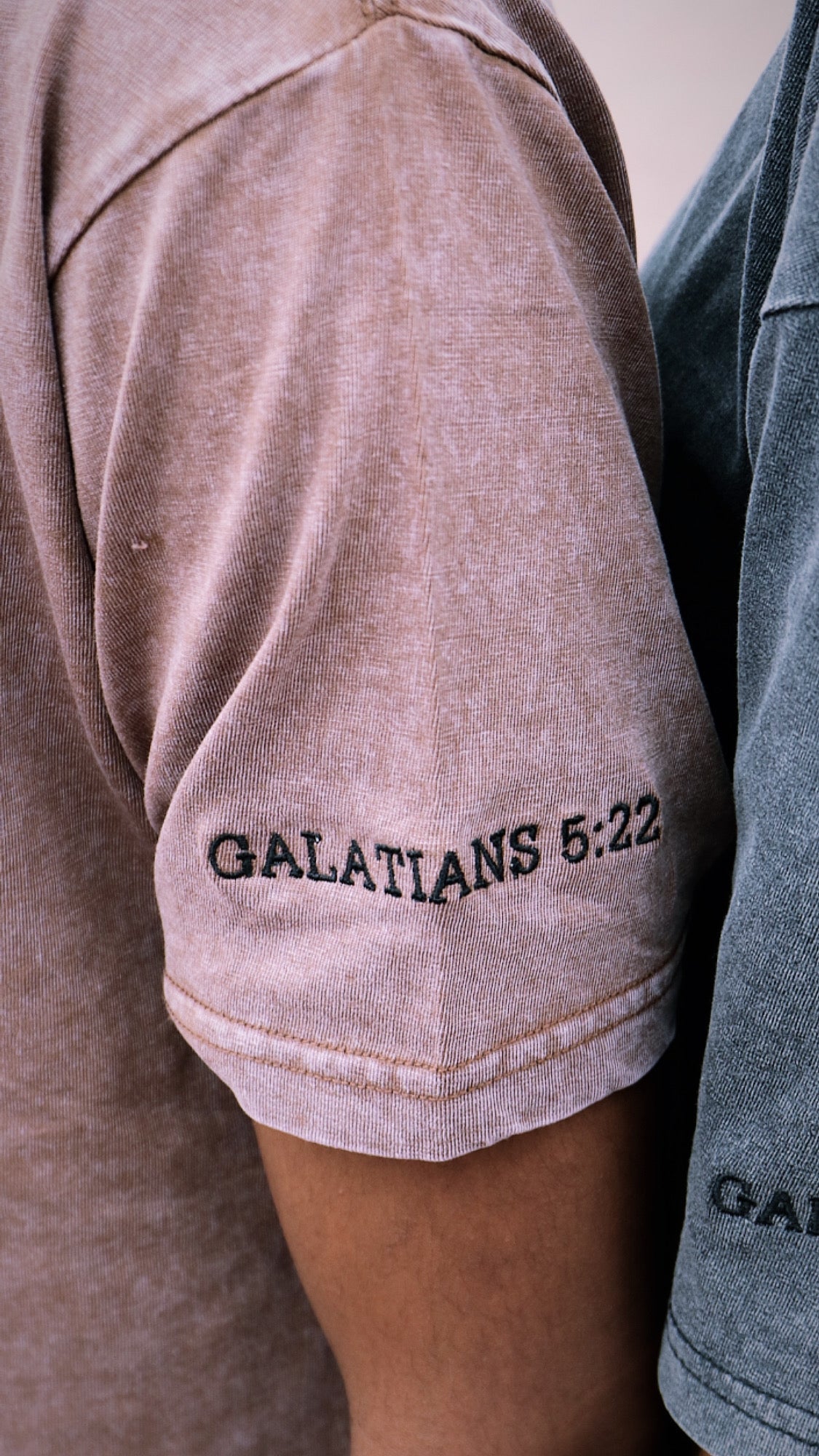 Ruach Galatians Tee Brown Sleeve